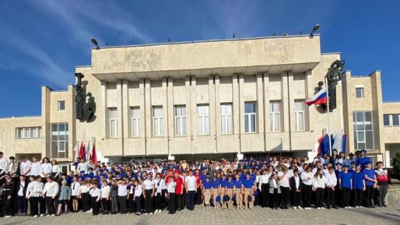 Школьники Предгорного округа Ставрополья пополнили ряды Юнармии