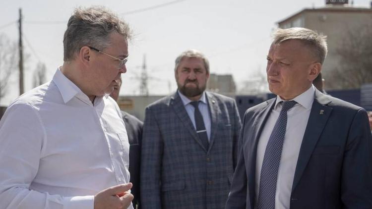 Губернатор Ставрополья проинспектировал ход строительства домов для переселения из аварийного жилья