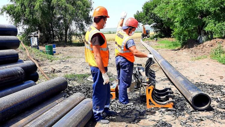 В Грачевском округе Ставрополья идет к концу реконструкция водовода