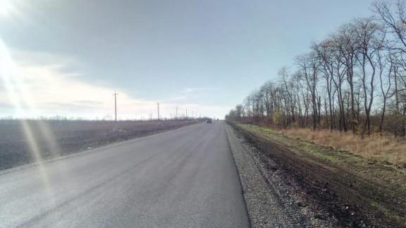 На Ставрополье завершают ремонт дороги Расшеватская - Радуга