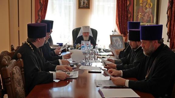 Епархиальный совет обсудил актуальные вопросы жизни православных Ставрополья
