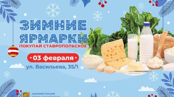 Ярмарка выходного дня в Ставрополе пройдёт 3 февраля на улице Васильева