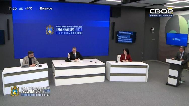 Губернатор Ставрополья поручил разобраться с перебоями подачи отопления в Кисловодске