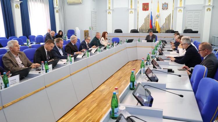 Дума Ставрополья: проект краевого бюджета проанализируют в профильных комитетах