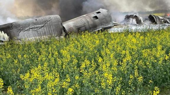 На Ставрополье в поле упал самолёт: жертв нет