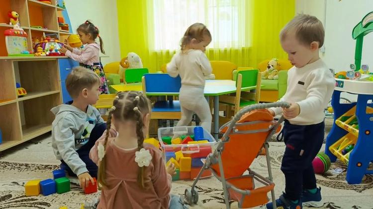 В Ипатовском округе работает группа кратковременного присмотра за малышами