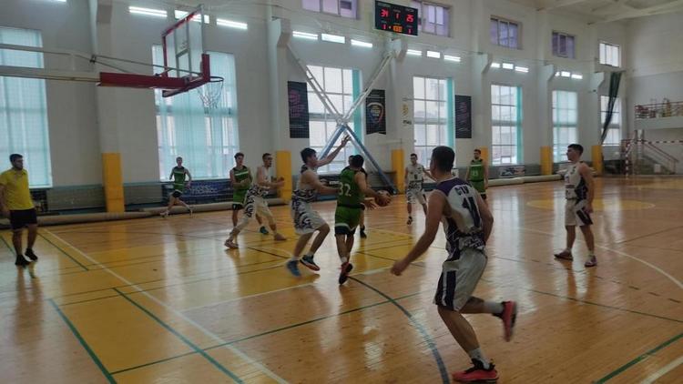 Состоялись матчи 12-го тура чемпионата Ставрополья по баскетболу 
