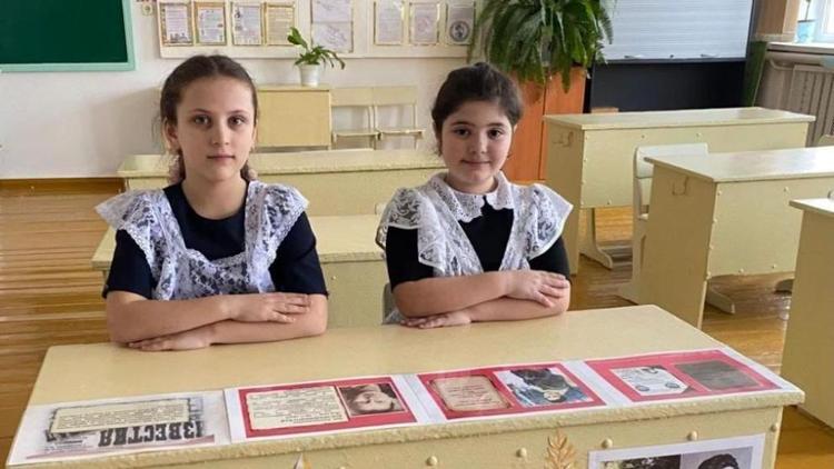 Парты Героя открыли в 5 школах Георгиевского округа Ставрополья