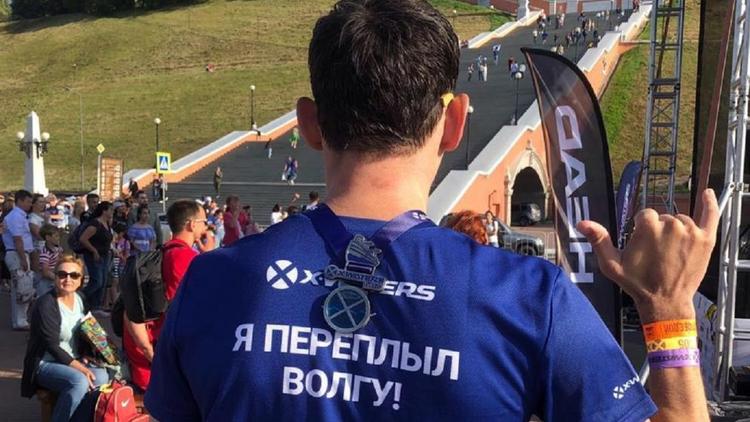 Спортсмен из Ставрополя за 1,5 часа проплыл 5 километров по Волге