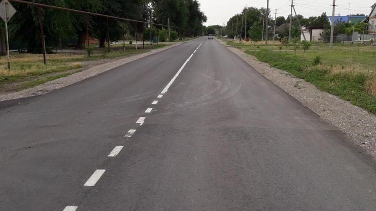 На ремонт дороги в Левокумском районе Ставрополья направили более 16 млн рублей