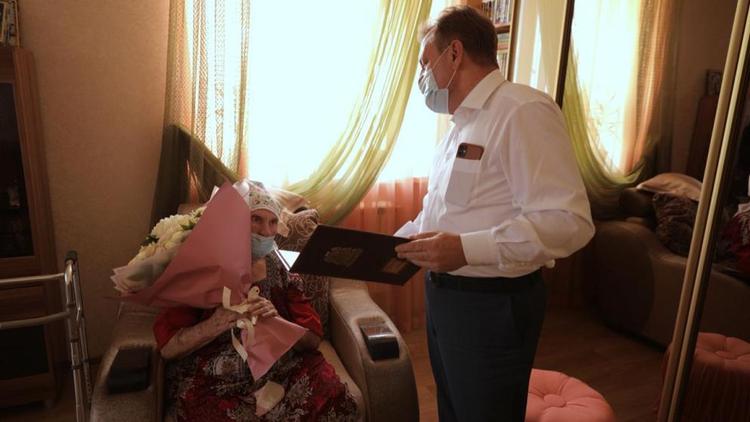 На Ставрополье долгожительница отметила 100-летний юбилей