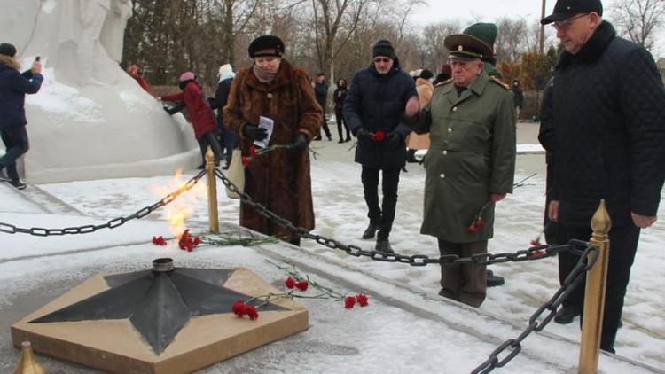 В ставропольском селе отметили годовщину освобождения от захватчиков