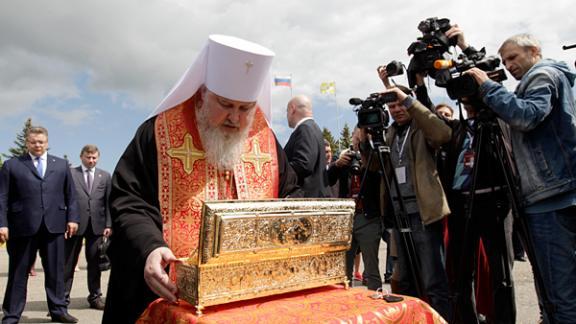 Мощи Святого Георгия Победоносца доставили в Ставрополь