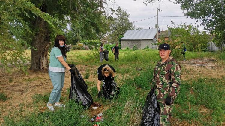 Экологическая акция прошла в Курском округе Ставрополья 