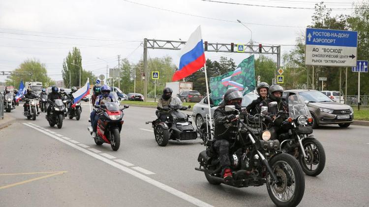 Участники международного мотомарша проехали по улицам Ставрополя