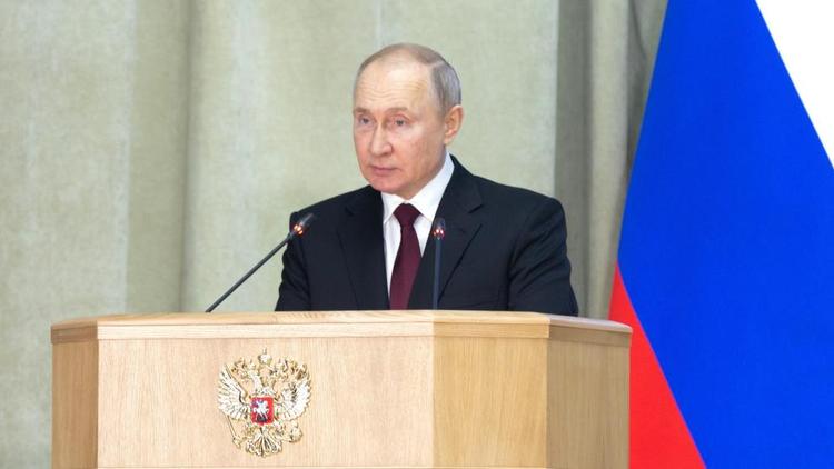 Владимир Путин обозначил задачи по укреплению правопорядка на 2021 год