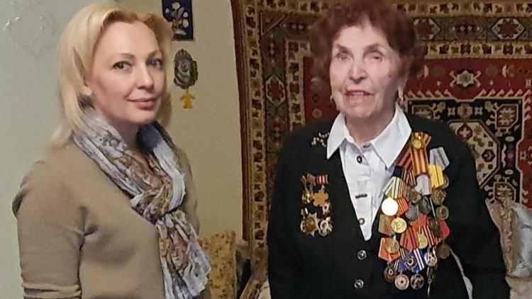Депутат Госдумы РФ поздравила ставропольских ветеранов с наступающим праздником