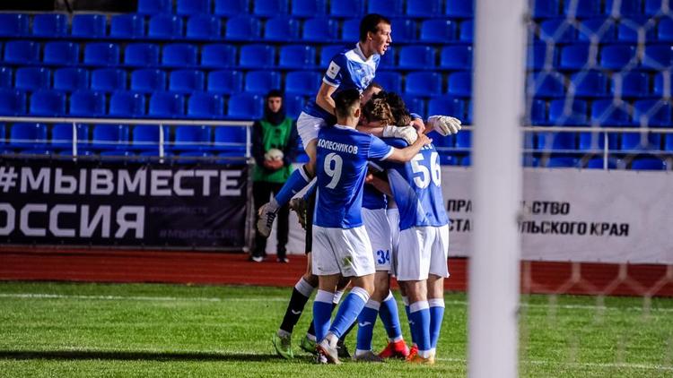 Футбольное дерби в Ставрополе завершилось триумфом «Динамо»