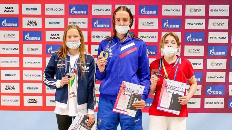 Ставропольские пловцы завоевали две медали по итогам юниорского первенства страны