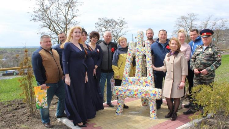 Необычный арт-объект появился в селе Татарка на Ставрополье
