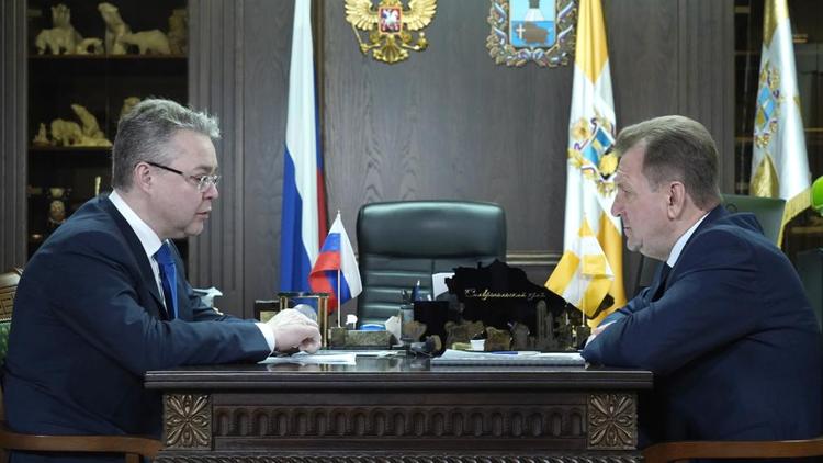 Губернатор Ставрополья акцентировал внимание главы краевого центра на поддержке участников СВО