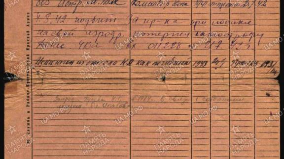 На Ставрополье поисковики установили имя и судьбу неизвестного солдата