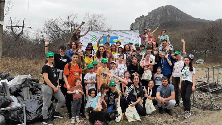 670 килограммов отходов собрали в Пятигорске во время «Чистых Игр»