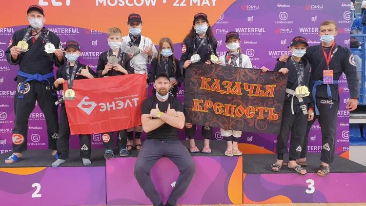 Ставропольская команда привезла из Москвы медали турнира по бразильскому джиу-джитсу