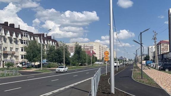 В Ставрополе отремонтировали улицу 45-я Параллель