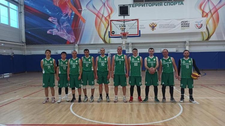Баскетбольная команда Железноводска победила в очередном матче чемпионате края