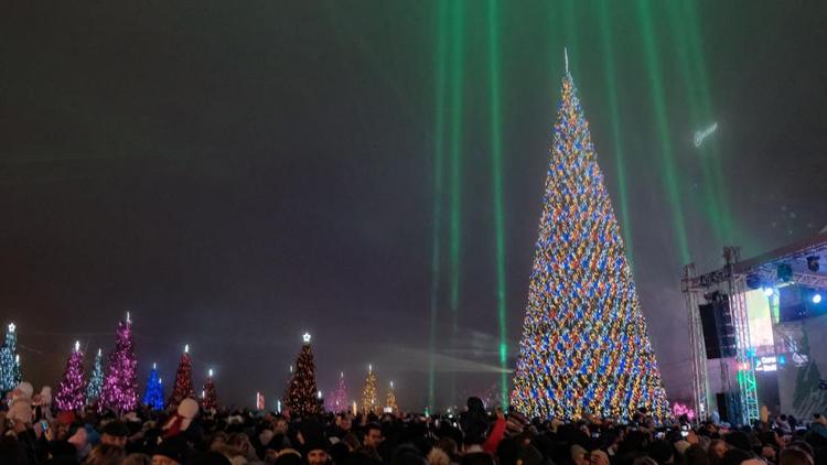 В новогоднюю ночь центр Ставрополя будет закрыт для автомобилей