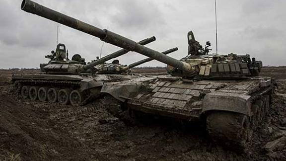 Мотострелки ЮВО провели «танковые дуэли» на полигоне в Ставропольском крае