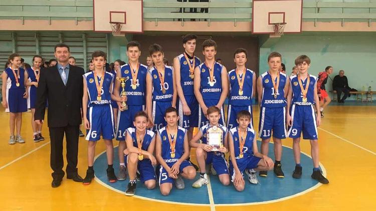 В Ессентуках определили лучших юных баскетболистов Ставропольского края
