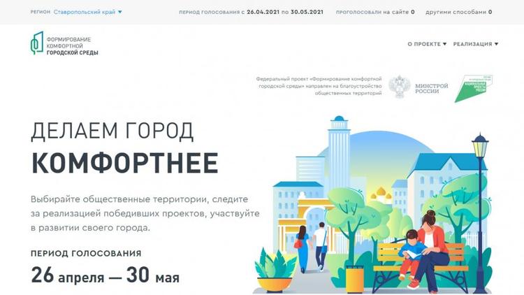 Ставропольцам стал доступен региональный сектор платформы для голосования