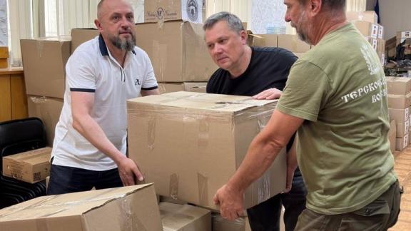 Из Пятигорска в Белгородскую область отправлена гуманитарная помощь