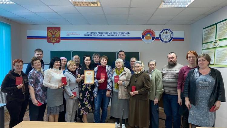 Ставропольские пенсионеры осваивают компьютерную грамотность