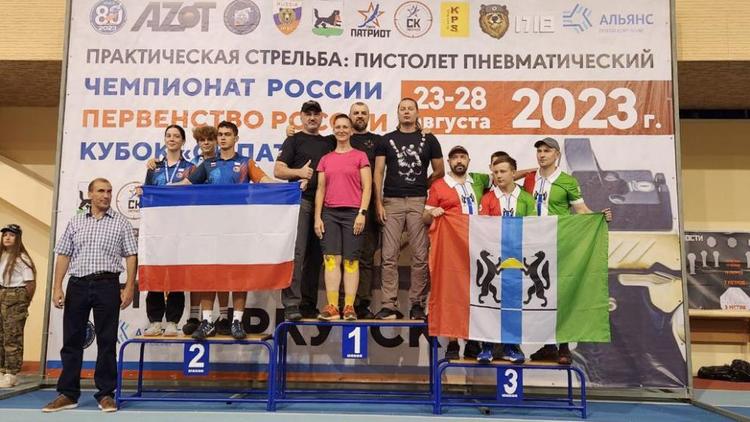Команда Ставрополя одержала победу в чемпионате России по стрельбе