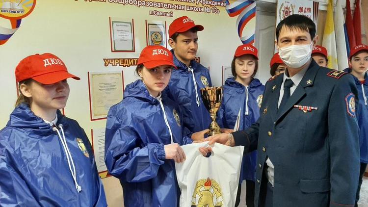 Юные пожарные Ставрополья успешно выступили в финале Всероссийского конкурса