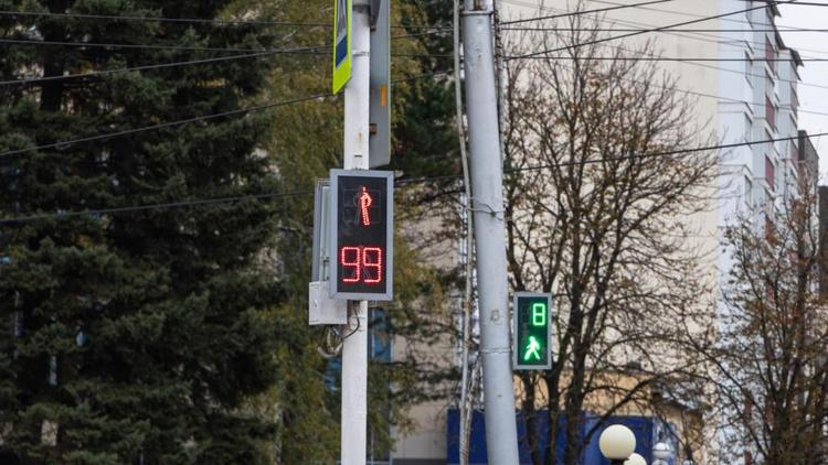 В Ставрополе «зебры» с коротким зелёным сигналом располагаются на пяти участках дорог