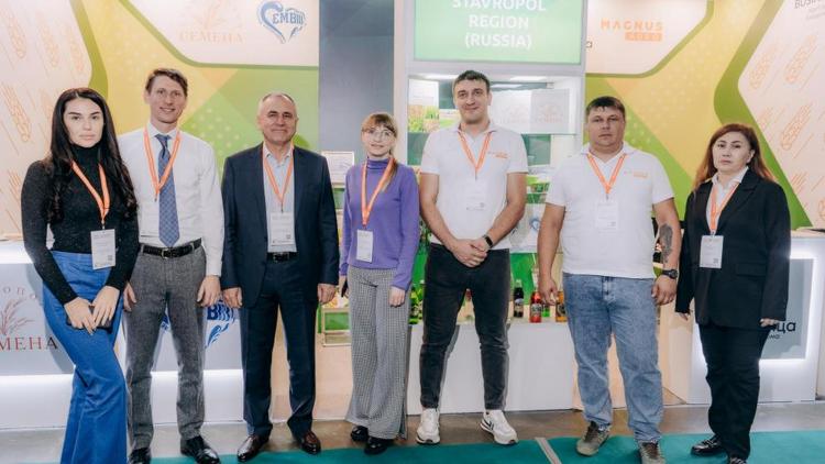 Ставропольская продукция представлена на международной выставке в Казахстане