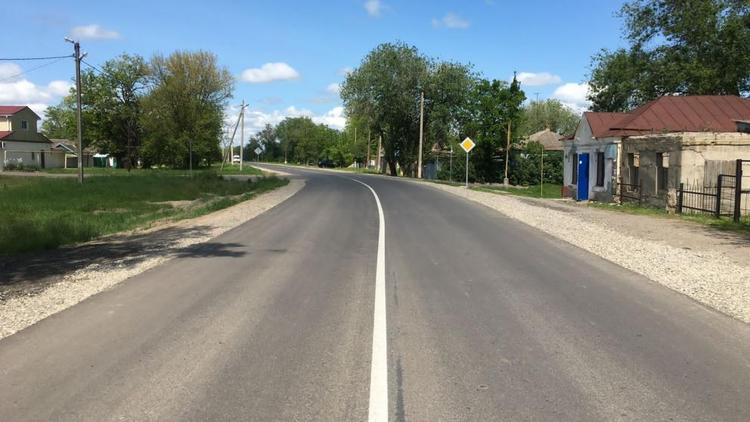 В Труновском округе Ставрополья сдали в эксплуатацию три участка дорог