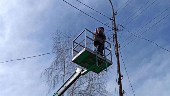 Новое уличное освещение устанавливают в Кировском округе Ставрополья