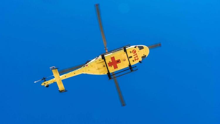 В больницу Ставрополя впервые вертолётом доставили больного ребёнка