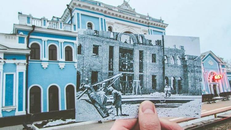 Житель Ставрополя «связал» военный и современный город через фотографии