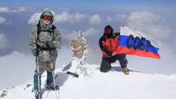 Ставропольские СОБРовцы выполнили спортивные разряды по альпинизму в КЧР
