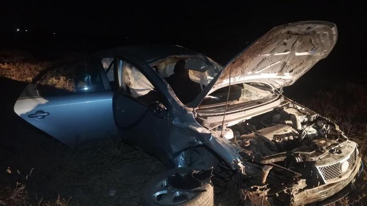 В Благодарненском округе Ставрополья погиб водитель опрокинувшегося авто