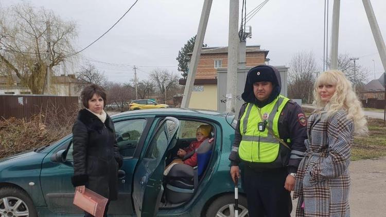 В Кировском округе Ставрополья прошла акция «Ребёнок – главный пассажир»