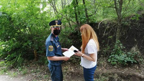 В Пятигорске контрольная группа проводит мониторинг обстановки в лесах