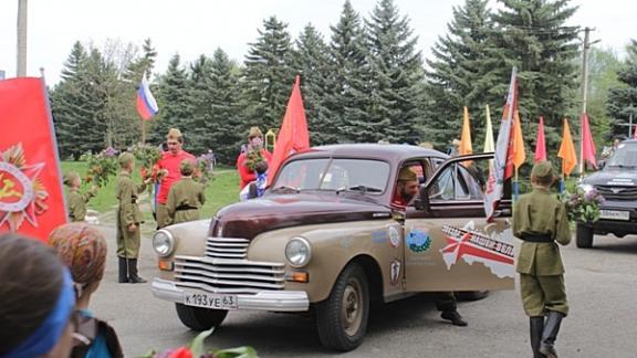 Участников автопробега «Звезда нашей Великой Победы» встретили в Кочубеевском районе