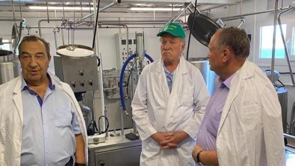 В Новоалександровском округе Ставрополья создан молочный модульный завод